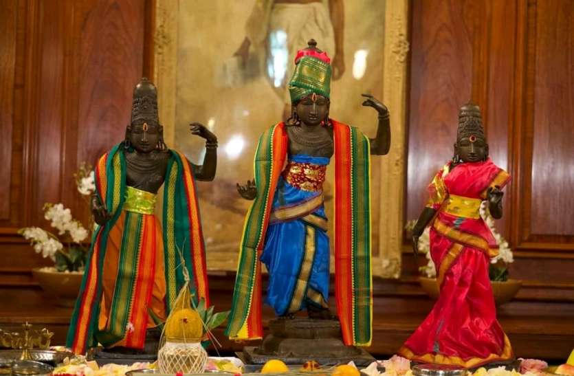 Britain returned three idols stolen from temple in Tamil Nadu चार दशक पहले तमिलनाडु से चोरी हुई भगवान राम, लक्ष्मण व मां सीता की प्राचीन मूर्तिया ब्रिटेन ने लौटाई