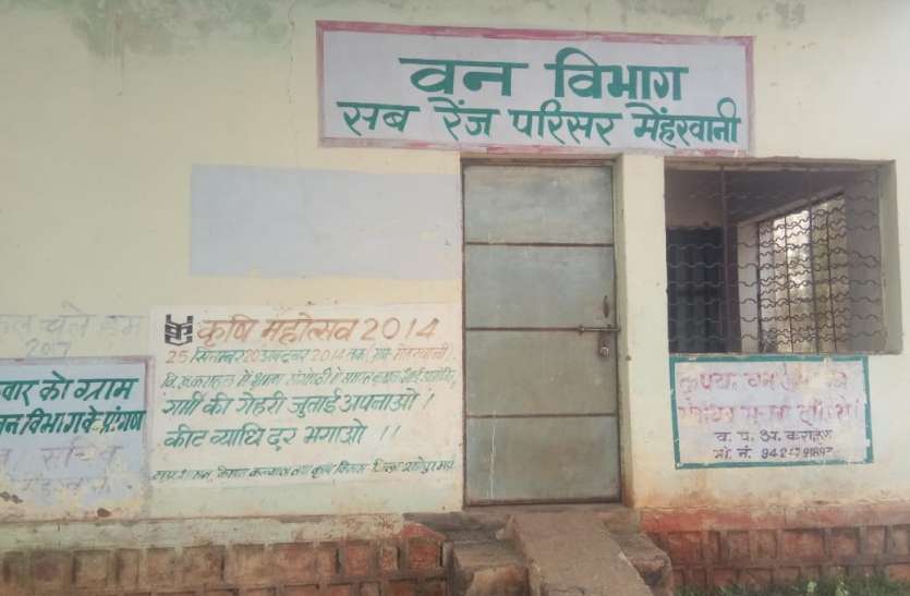 वन चौकियों पर ताले, वन सुरक्षा में तैनात वनकर्मी, सब रेंजर गायब, कट रहे जंगल वन चौकियों पर ताले, वन सुरक्षा में तैनात वनकर्मी, सब रेंजर गायब, कट रहे जंगल