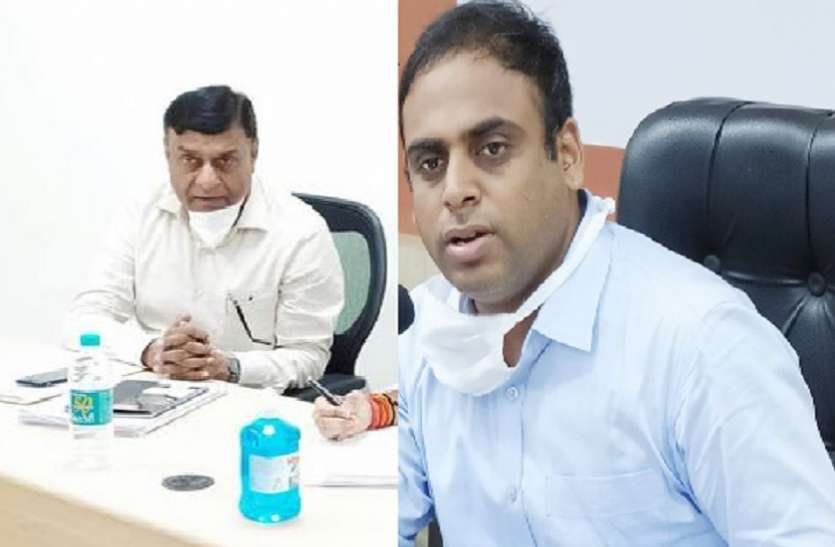रीवा के कमिश्नर व कलेक्टर कोरोना काल में अस्पताल में एक्सपायर डेट की दवाएं