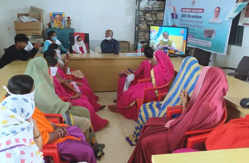 Credit linkage of Rs 431 lakhs of 271 groups in the district जिले में 271 समूहों का 431 लाख रुपए का क्रेडिट लिंकेज