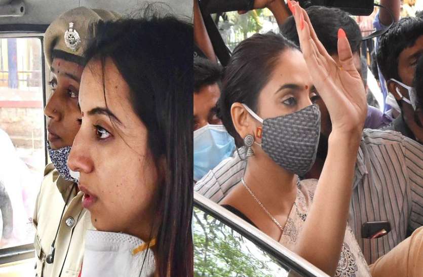 ragini_nad_sanjana.jpg संजना तथा रागिनी की जमानत याचिका पर सुनवाई टली