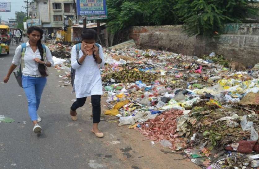 meerut.jpg हाथरस की बेटी से दरिंदगी के विरोध में सफाई व्यवस्था पूरी तरह ठप, जगह-जगह लगे गंदगी के ढेर