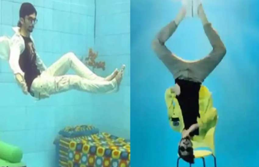 Jaideep underwater dances