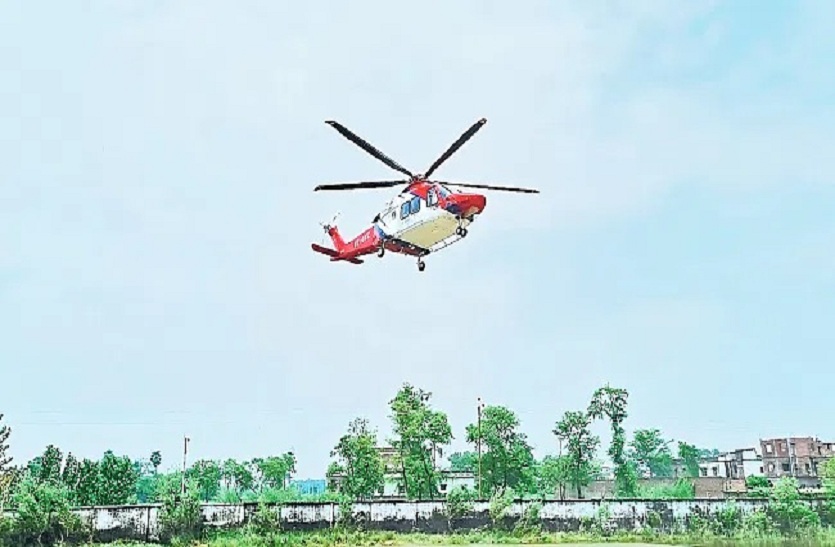 कोविड़ 19 से बिहार चुनाव में घट गई निजी हवाई सेवाओं की मांग, 6 हेलीकॉंप्टर पहुंचे