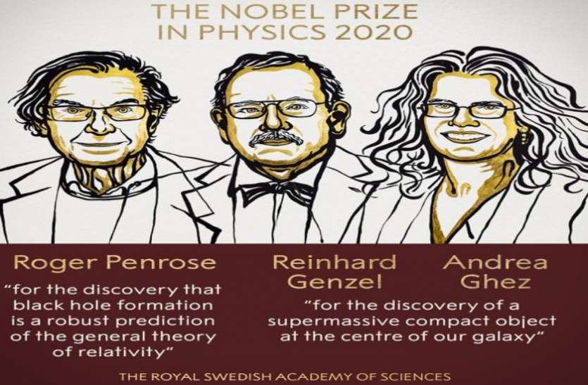 Noble Prize 2020 Nobel Prize 2020: ब्लैकहोल्स के बारे बताने वाले तीन भौतिक वैज्ञानिकों को मिला पुरस्कार
