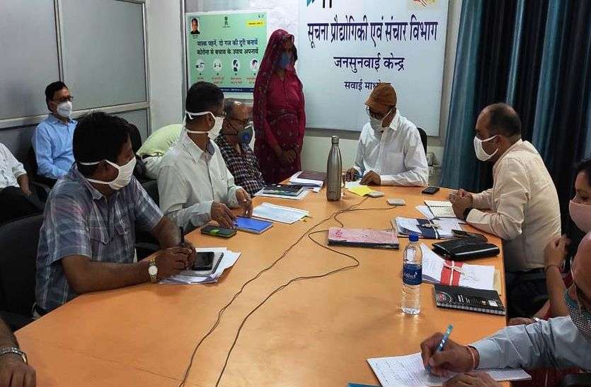 समस्याएं सुनकर निस्तारण के दिए निर्देश समस्याएं सुनकर निस्तारण के दिए निर्देश