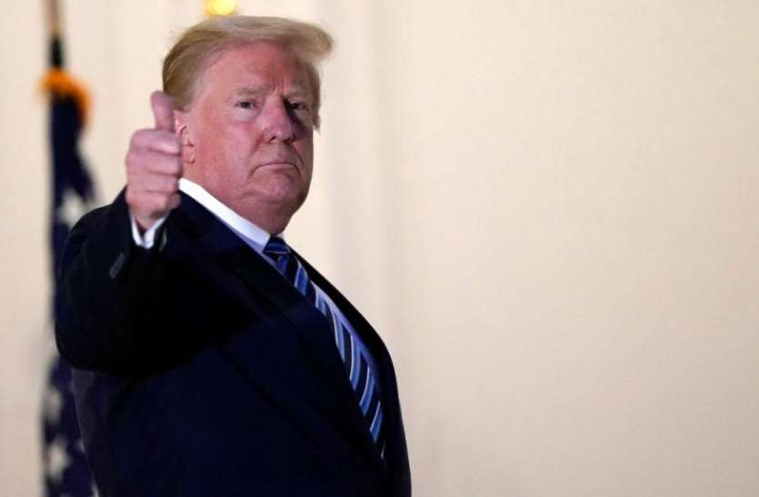 US president Donald Trump President Trump दूसरी प्रेसिडेंशियल डिबेट में नहीं होंगे शामिल, कहा- वर्चुअल बहस में नहीं लूंगा हिस्सा