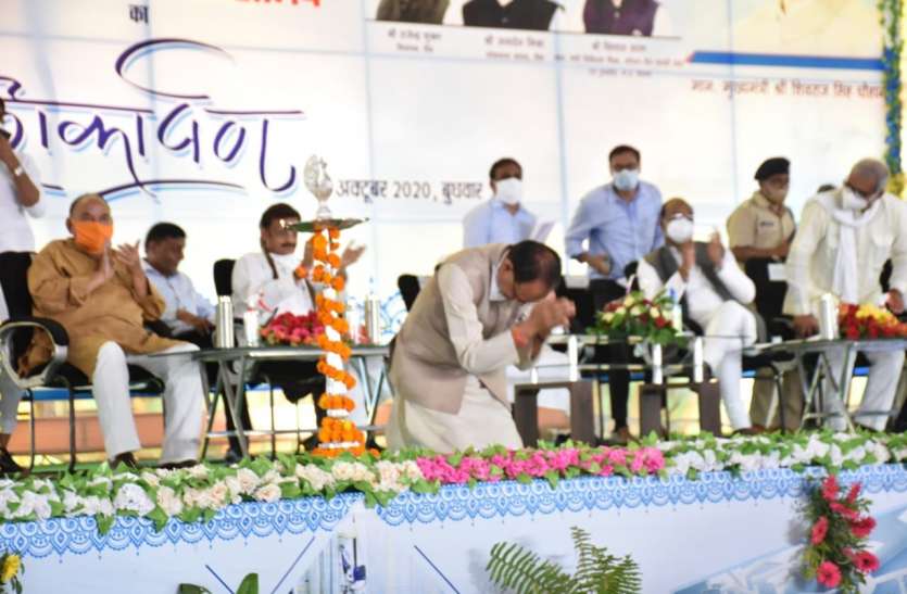 CM Shivraj said, Vindhya has become the Chief Minister for the fourth CM शिवराज ने कहा, विंध्य की बदौलत चौथीबार मुख्यमंत्री बना हूं...