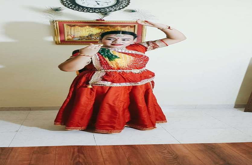 सांझी ने कथक के जयपुर घरानें की दिखाई खूबसूरती सांझी ने कथक के जयपुर घरानें की दिखाई खूबसूरती