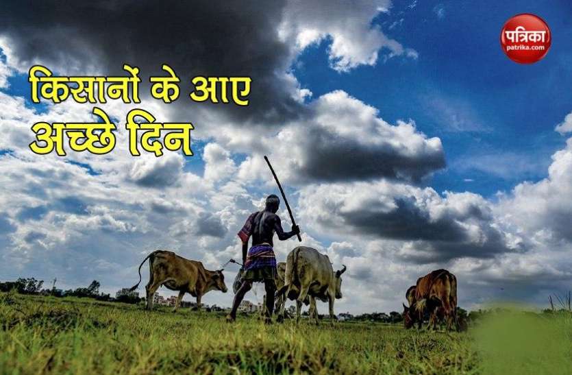 Farmer good days begin, agricultural products exports rise 82 percent किसानों के अच्छे दिन की हुई शुरुआत, 82 फीसदी बढ़ा कृषि उत्पादों का निर्यात