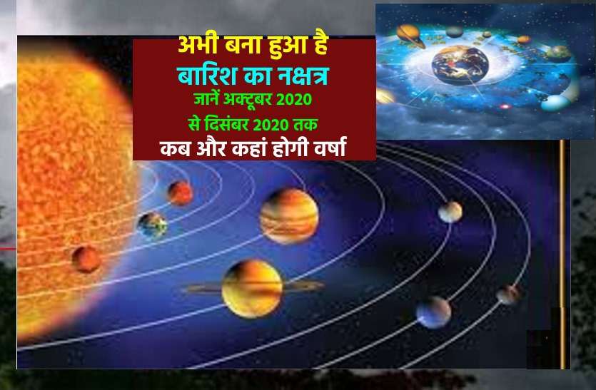 continue raining predicted by astrologer in 2020 after adhik maas बारिश के नक्षत्र की बड़ी चेतावनी, जानें इस वर्ष 2020 में कब तक होगी वर्षा