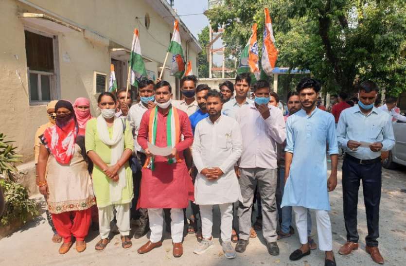 congres.jpg आलोक प्रसाद की गिरफ्तारी के विरोध में गरजे कांग्रेसियों ने दी बड़ी चेतावनी