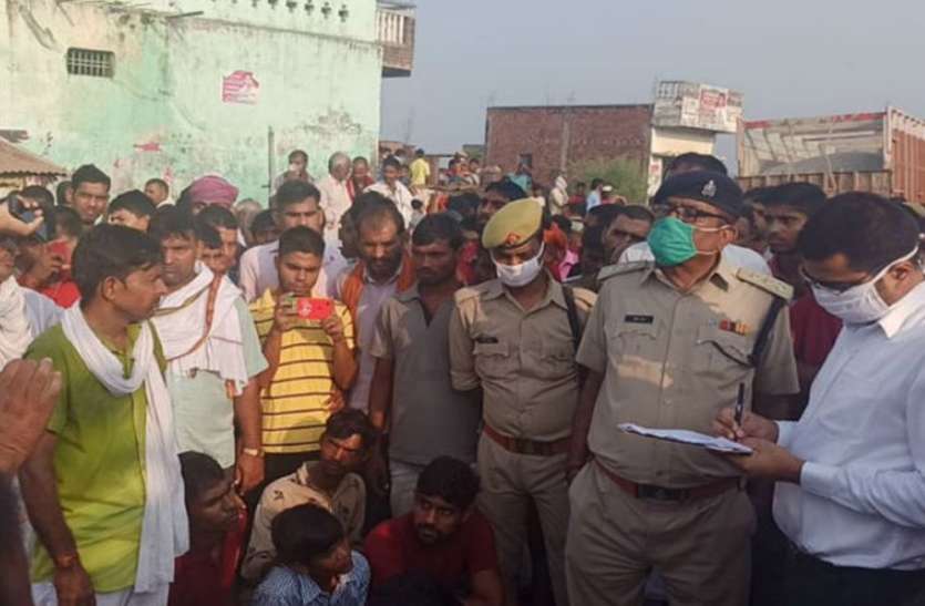 Ghazipur news बेकाबू ट्रक ने 8 महिलाओं को रौंदा, 3 की मौत, 5 घायल