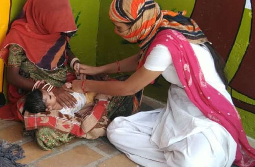 244 गर्भवती महिलाओं व 1,314 बच्चों का टीकाकरण 244 गर्भवती महिलाओं व 1,314 बच्चों का टीकाकरण