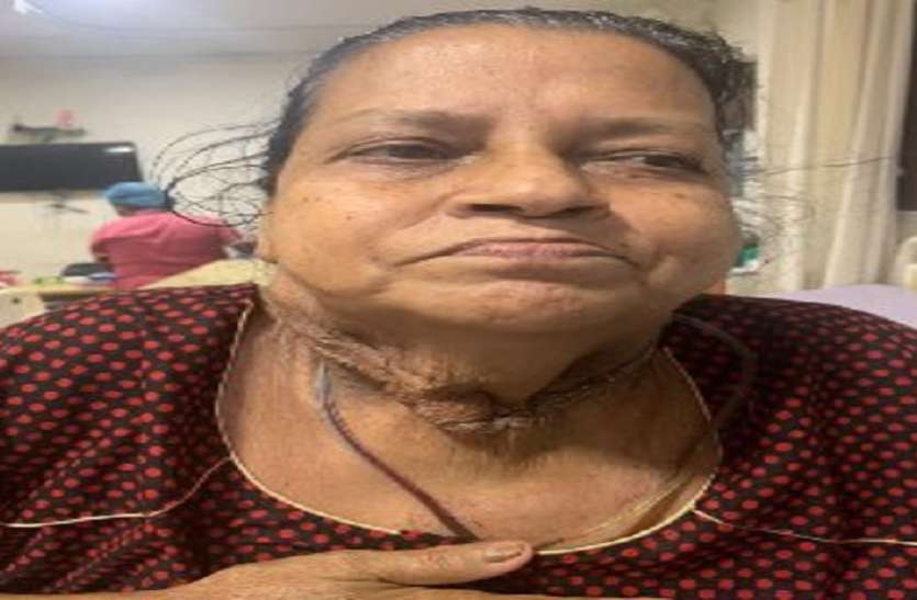 WEST BENGAL--कोरोना काल में थायराइड ट्यूमर का सफल ऑपरेशन WEST BENGAL--कोरोना काल में थायराइड ट्यूमर का सफल ऑपरेशन