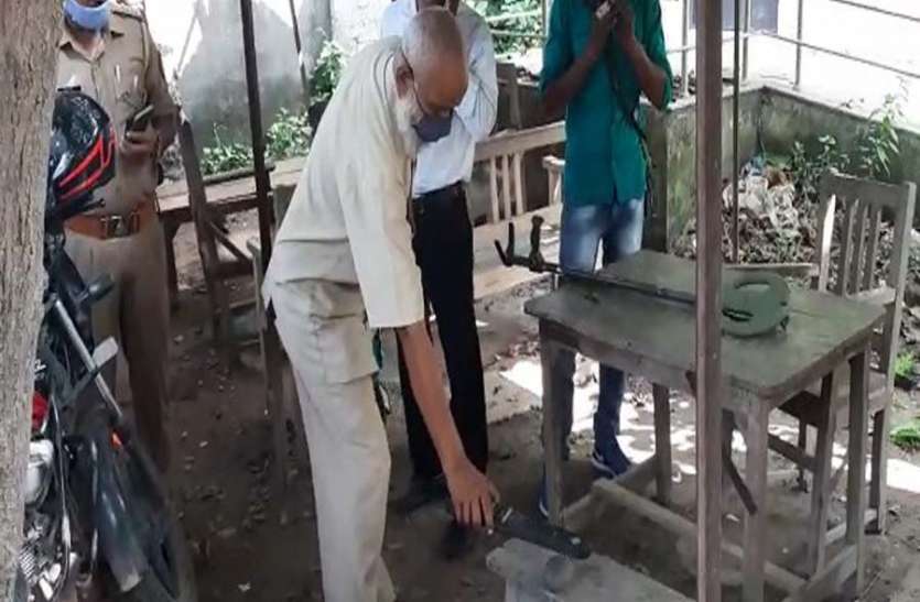 azamgarh news दीवानी परिसर में हैंड ग्रेनेड की सूचना से मचा हड़कंप
