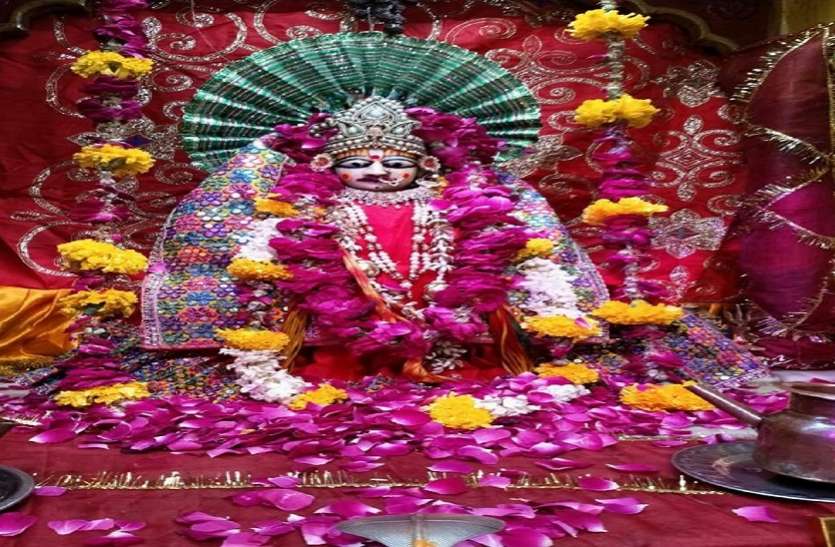 navratri mahotsav - 2020 शक्ति की भक्ति का ऐसा छाया उल्लास कि दिनभर चलता रहा पूजा पाठ का दौर