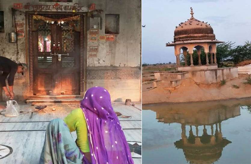 शहर का इतिहास: टोंक - जयपुर की सीमा पर चामुण्डा माता के मन्दिर से है कठमाणा की पहचान शहर का इतिहास: टोंक - जयपुर की सीमा पर चामुण्डा माता के मन्दिर से है कठमाणा की पहचान
