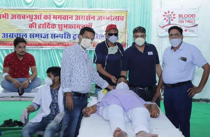 Full resolution for plasma donation to more than 15 people in bhilwara 15 से अधिक लोगों को प्लाज्मा डोनेशन के लिए भरा संकल्प