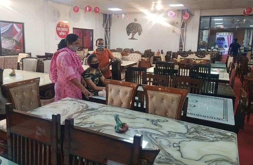The market started raining in bhilwara बाजार में छाने लगी रौनक
