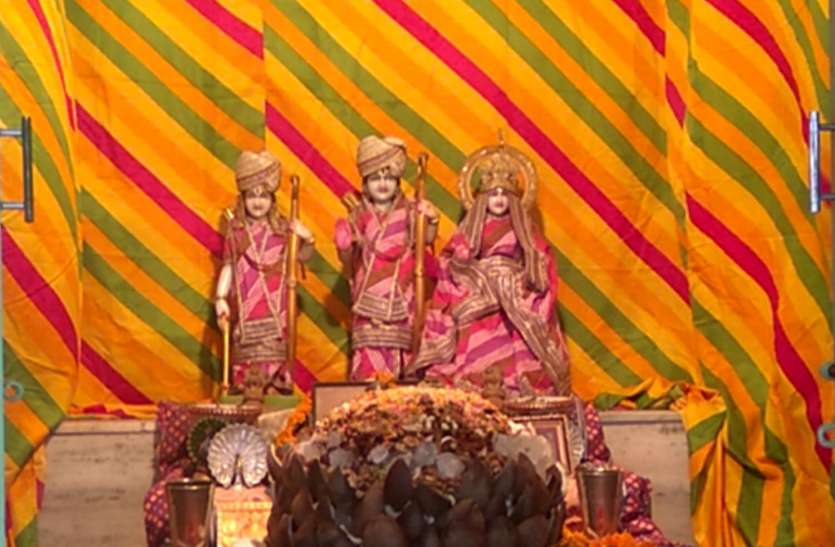 ठाकुरजी की झांकी विधाणी परिक्रमा महोत्सव पर कोरोना का असर, 76 साल में पहली बार नहीं निकली शोभायात्रा