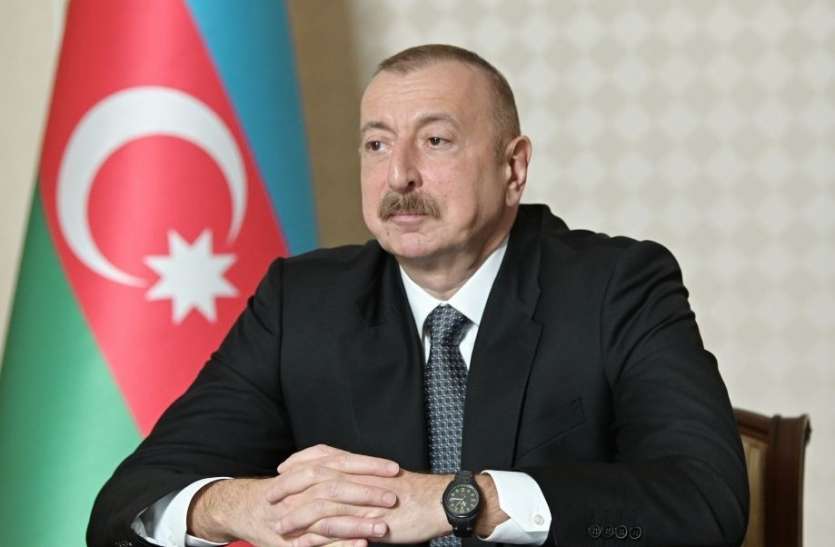 Azerbaijan President Ilham Aliyev Azerbaijan के राष्ट्रपति का दावा, अराकेज नदी पर बने पुल को तीन दशक बाद छुड़ाया