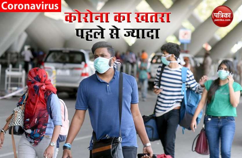 coronavirus Covid-19 : फरवरी 2021 तक देश की 50% आबादी पर कोरेना संक्रमण का खतरा