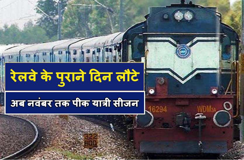 indian_railways.jpg रेलवे के पुराने दिन लौटे, अब नवंबर तक पीक यात्री सीजन, टिकट काउंटरों पर भीड़