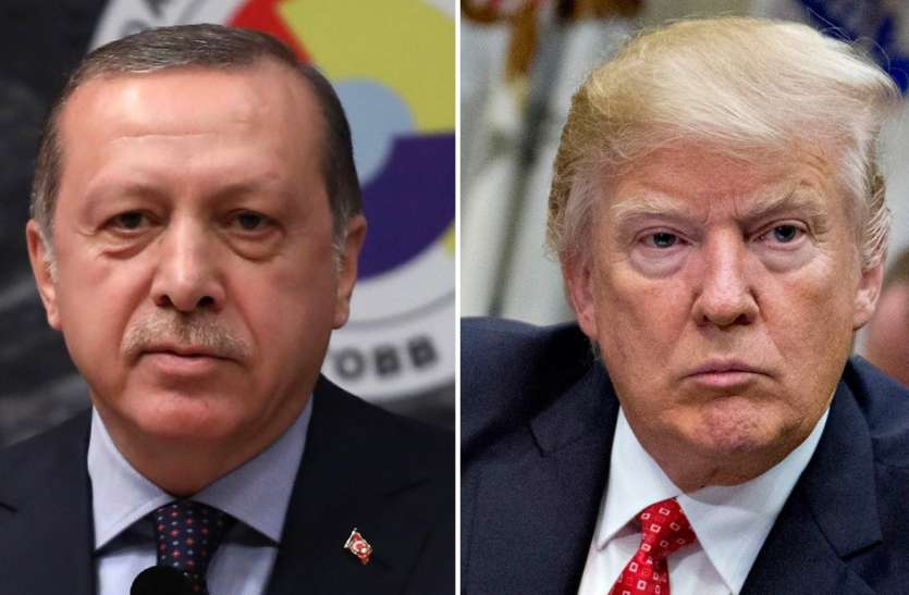 Donald trump and Recep Tayyip Erdogan America के मना करने पर भी तुर्की ने किया S-400 का परीक्षण, एर्दोगान ने किया पलटवार