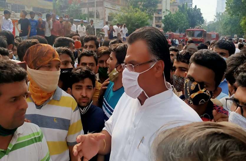 1.jpg प्रवासी कारोबारियों का दर्द साझा करने मुंबई पहुंच गए राजस्थान सांसद, उद्धव सरकार से कर डाली ये मांग