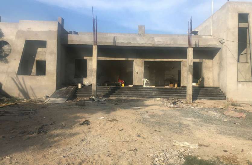 Shooting range budget of 2.5 million flew into building construction शूटिंग रेंज का ढाई करोड़ का बजट भवन निर्माण में उड़ गया