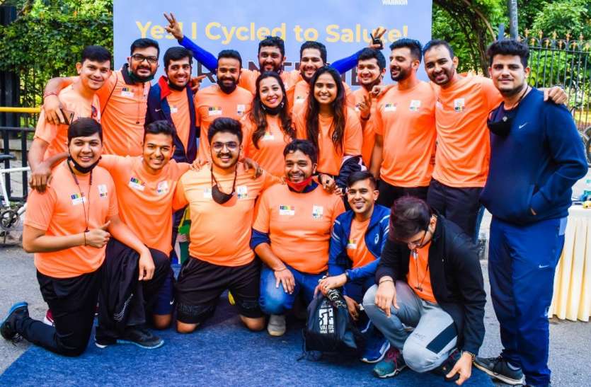 महावीर ने 44 मिनट में चलाई 20 किलोमीटर साइकिल महावीर ने 44 मिनट में चलाई 20 किलोमीटर साइकिल