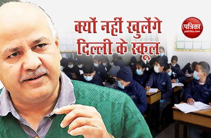 Unlock 6.0: Why schools in Delhi remain closed, Manish Sisodia answers Unlock 6.0: दिल्ली में क्यों बंद रहेंगे स्कूल, शिक्षा मंत्री मनीष सिसोदिया ने दिया जवाब