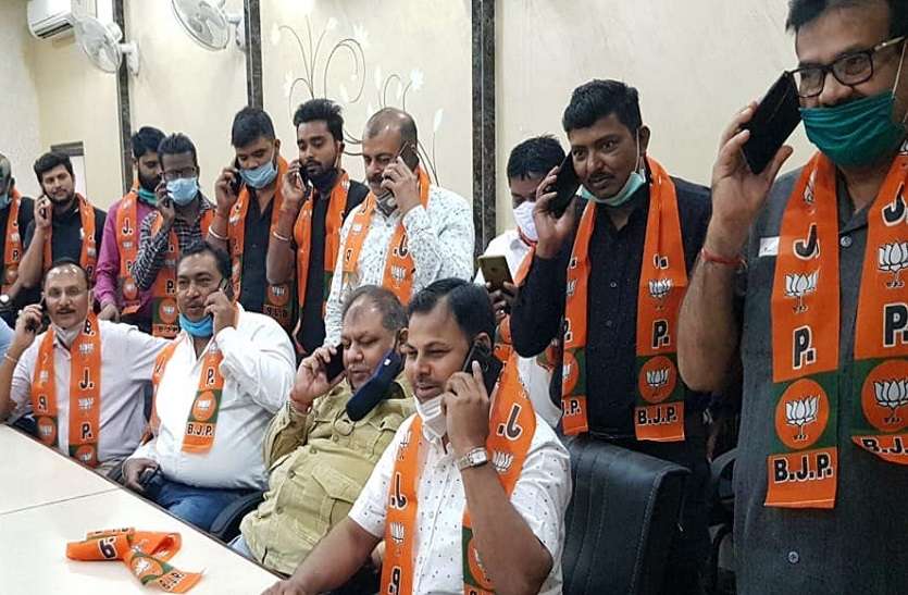Bihar residents in Rajasthan appeals voters for Assembly election नगर निगम चुनाव के बीच बिहार विधानसभा चुनाव की भी रंगत, प्रवासी बिहारी यहीं से कर रहे वोट अपील