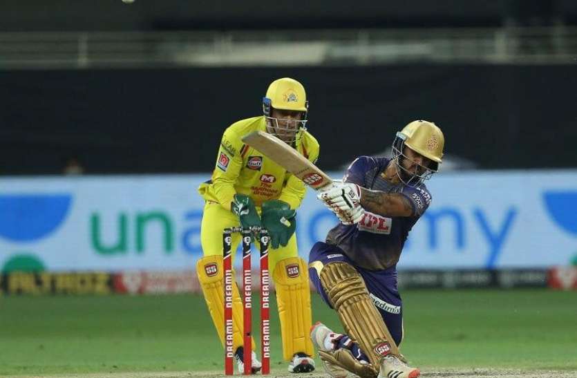 KKR vs CSK IPL-2020 : नितीश की तूफानी पारी की बदौलत KKR ने CSK को दिया 173 रनों का लक्ष्य