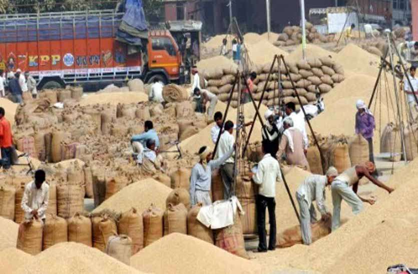 Gunny crisis before purchasing paddy in Durg district chhattisgarh