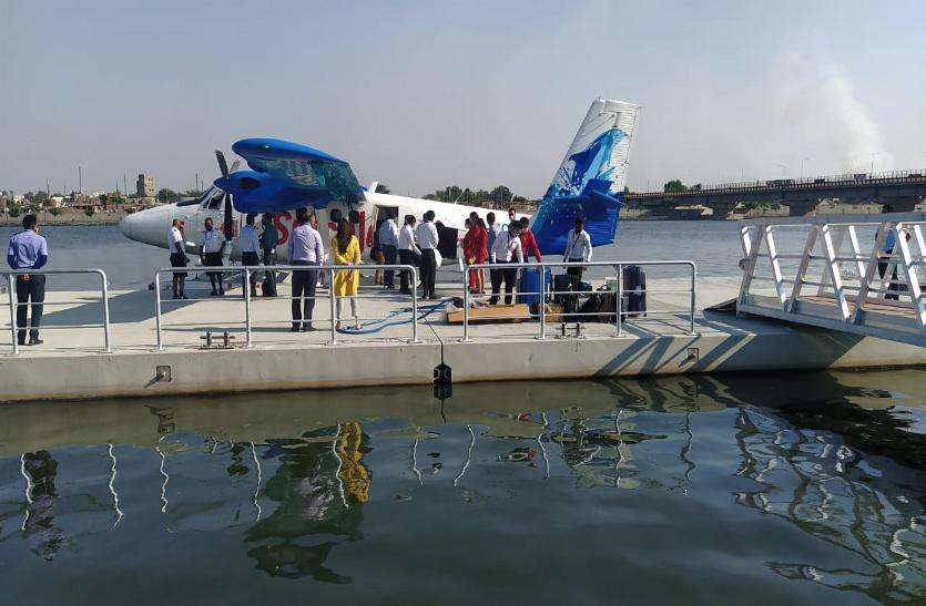 Gujarat news : 'सी' प्लैन के लिए तैयार की है मरीन टेक ने जेट्टी Gujarat news : 'सी' प्लैन के लिए तैयार की है मरीन टेक ने जेट्टी