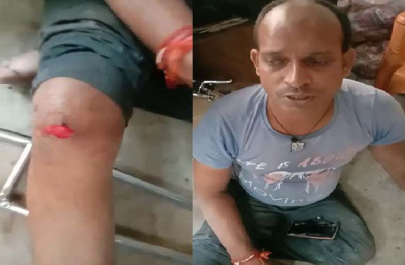 azamgarh craim अपराधियों के सामने मेमना साबित हो रही पुलिस अब दिव्यांगों पर निकाल रही गुस्सा