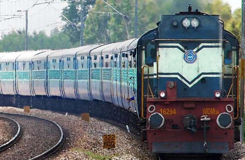 gurjar aandolan: Railways changed route of 17 Passenger 25 Goods train गुर्जर आंदोलन: रेलवे ने 17 पैसेंजर ट्रेन और 25 मालगाडिय़ों का रूट बदला, जयपुर होकर गुजरेगी