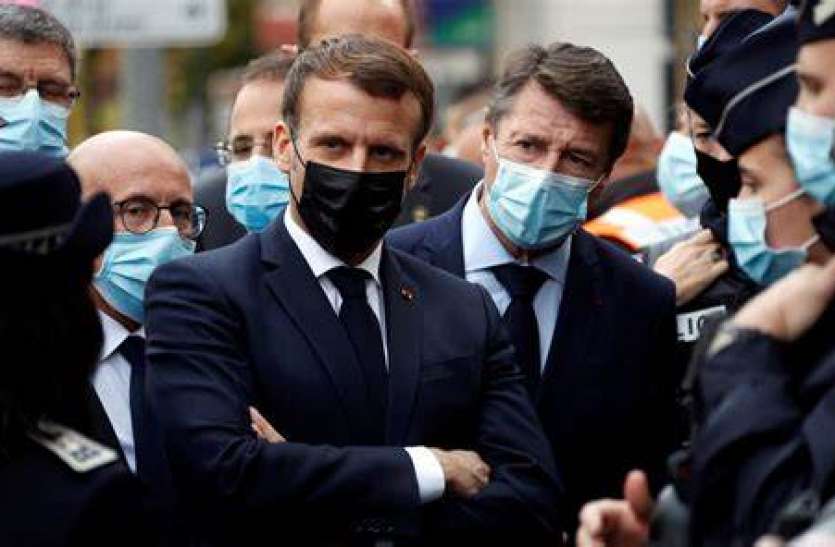 emmanuel macron France ने 183 पाकिस्तानियों का वीजा रद्द किया, ISI चीफ शुजा पाशा की बहन भी शामिल