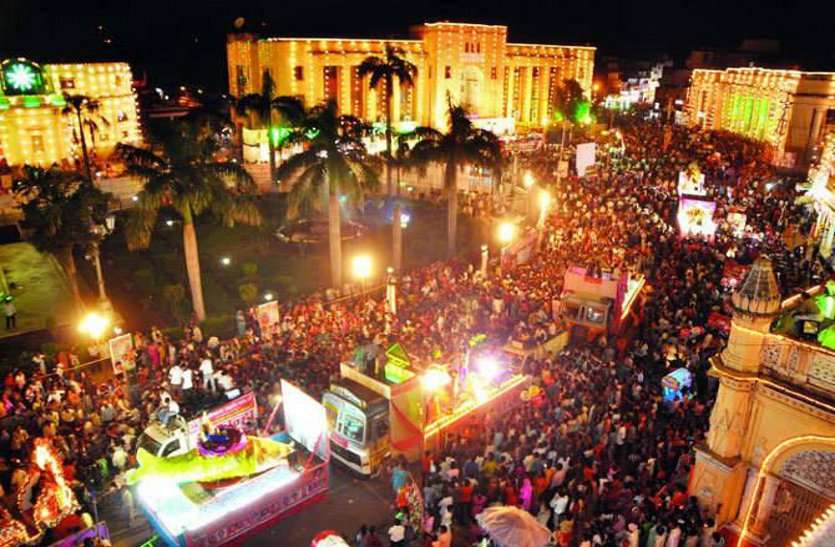 Deepawali of scindia state in india