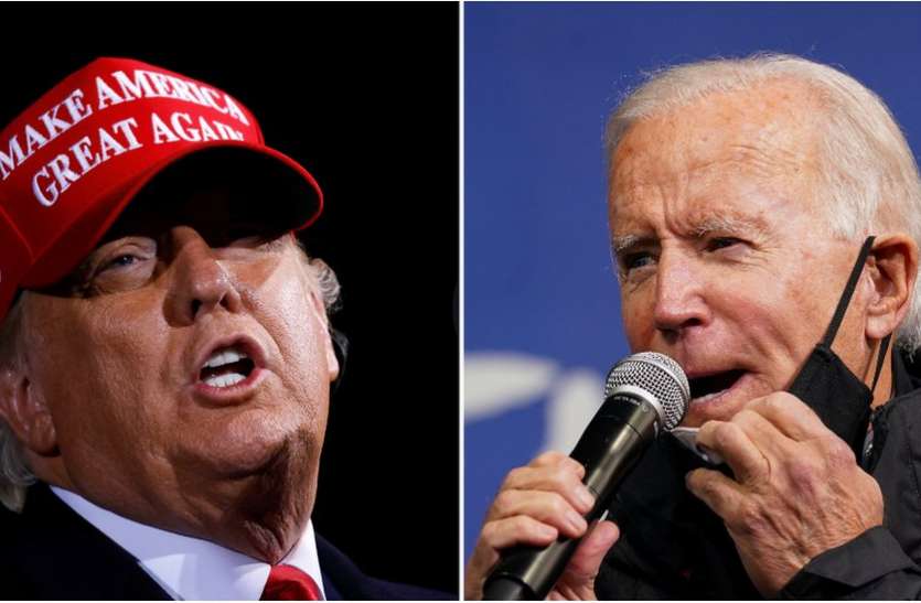 trump_biden-1.jpg भारी संख्या में अमरीकियों ने किया मतदान, फैसले में हो सकती है देरी