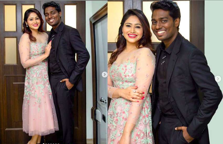 Film Director Atlee and actress Priya marriage anniversary | Photos