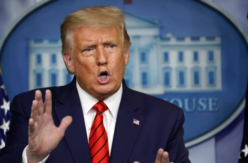 donald trump डोनाल्ड ट्रंप बोले - अप्रैल 2021 तक अमरीकियों को फ्री में मिलेगी कोरोना की वैक्सीन