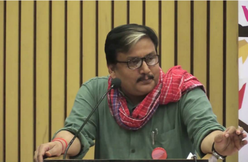 manoj jha आरजेडी सांसद मनोज झा बोले - नीतीश कुमार को सीएम बनाना जनादेश का अपमान
