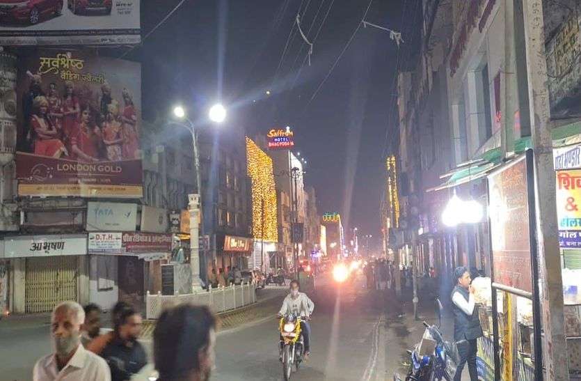 Even Corona could not snatch away Diwali's enthusiasm in bhilwara