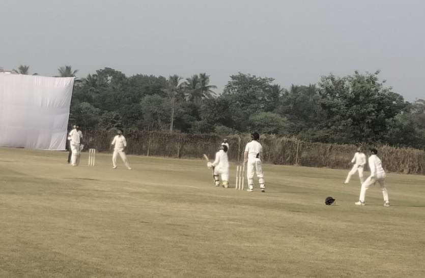 cg news चार दिवसीय सलेक्शन क्रिकेट मैच: सीएससीएस ब्लू ने ग्रीन टीम को 4 विकेट से हराया
