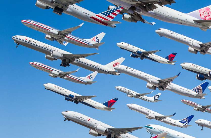 planes.jpg रोज हवाई सफर करने वालों ने दुनिया को खतरे में डाला, दुनिया के एक फीसदी लोगों ने हवा में घोला करोड़ों टन जहर