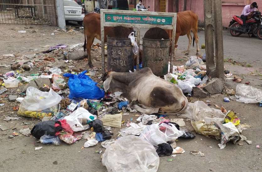 सूरत बन रहा कचरायुक्त शहर सूरत बन रहा कचरायुक्त शहर