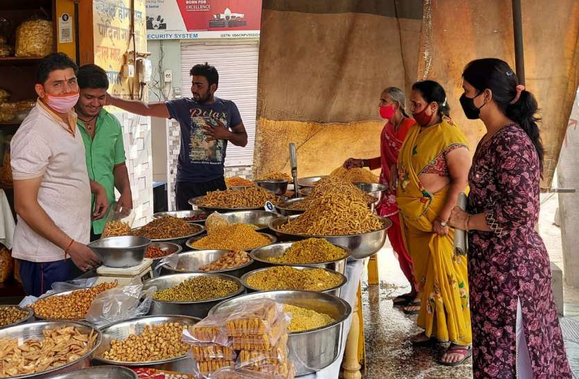The smell of Bhilwara's namkeen dominated Mumbai भीलवाड़ा की नमकीन की महक मुम्बई तक छाई